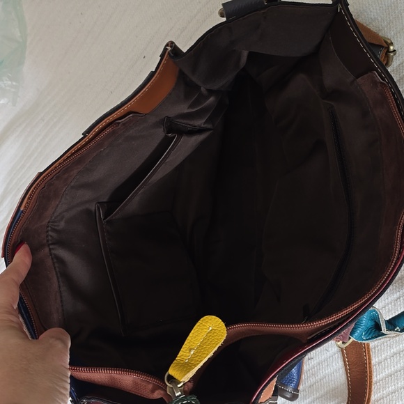 Geometric Leather Bag - Picture 6 of 9